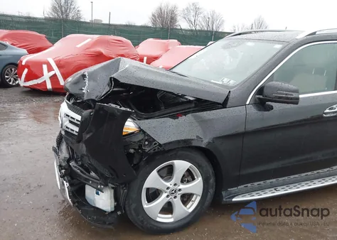 2017 Mercedes-Benz Gls 450 4Matic z USA, uszkodzony, nr VIN 4JGDF6EE0HA908327